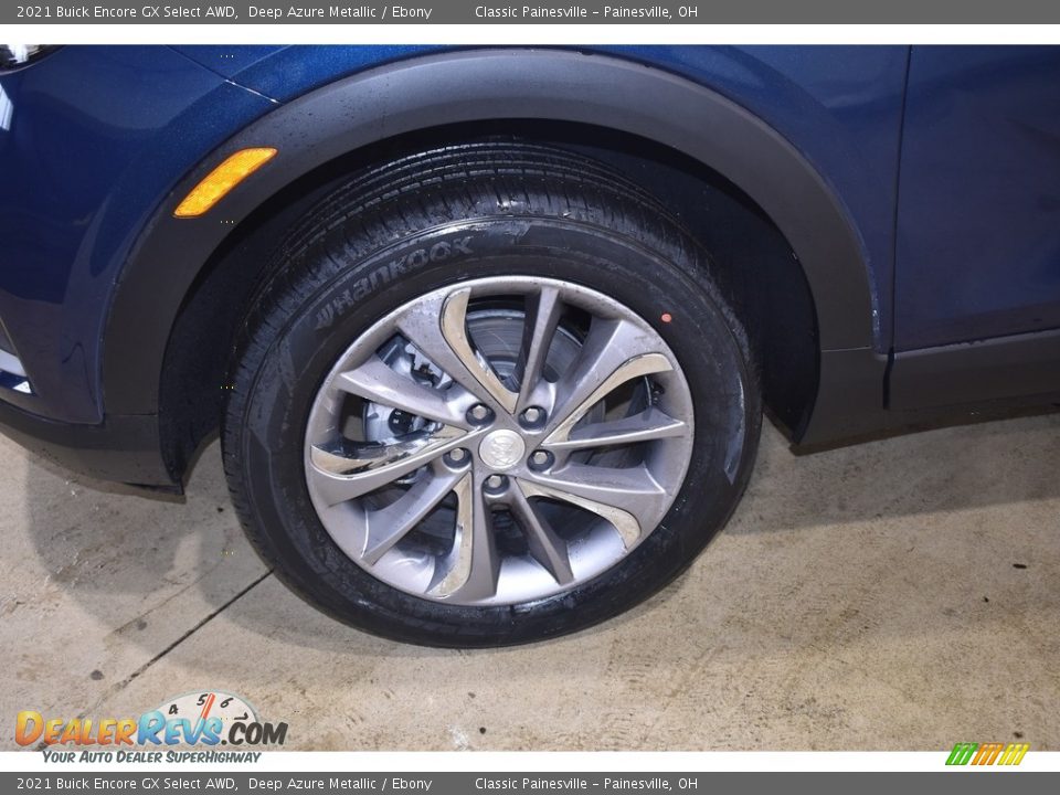 2021 Buick Encore GX Select AWD Deep Azure Metallic / Ebony Photo #5