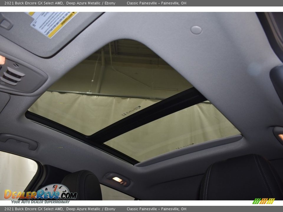 2021 Buick Encore GX Select AWD Deep Azure Metallic / Ebony Photo #6