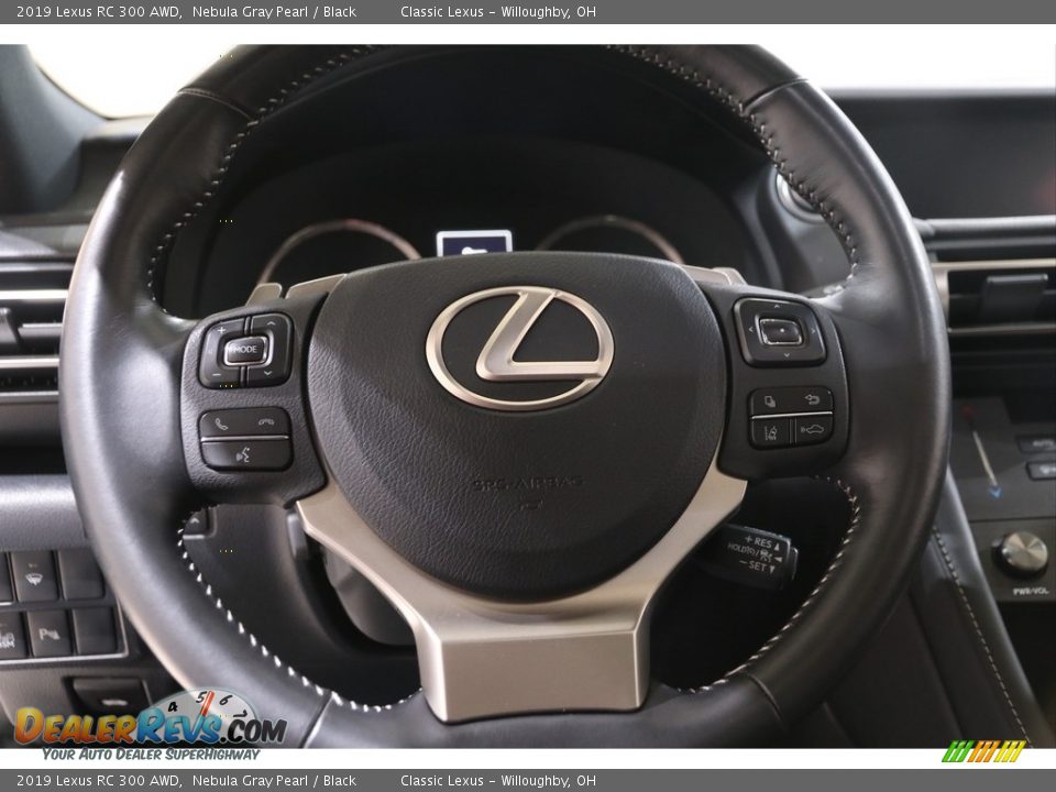 2019 Lexus RC 300 AWD Steering Wheel Photo #7