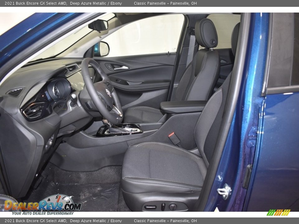 2021 Buick Encore GX Select AWD Deep Azure Metallic / Ebony Photo #7