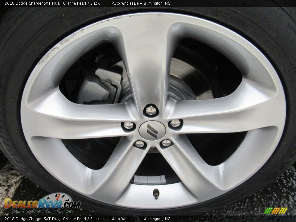 2018 Dodge Charger SXT Plus Granite Pearl / Black Photo #7