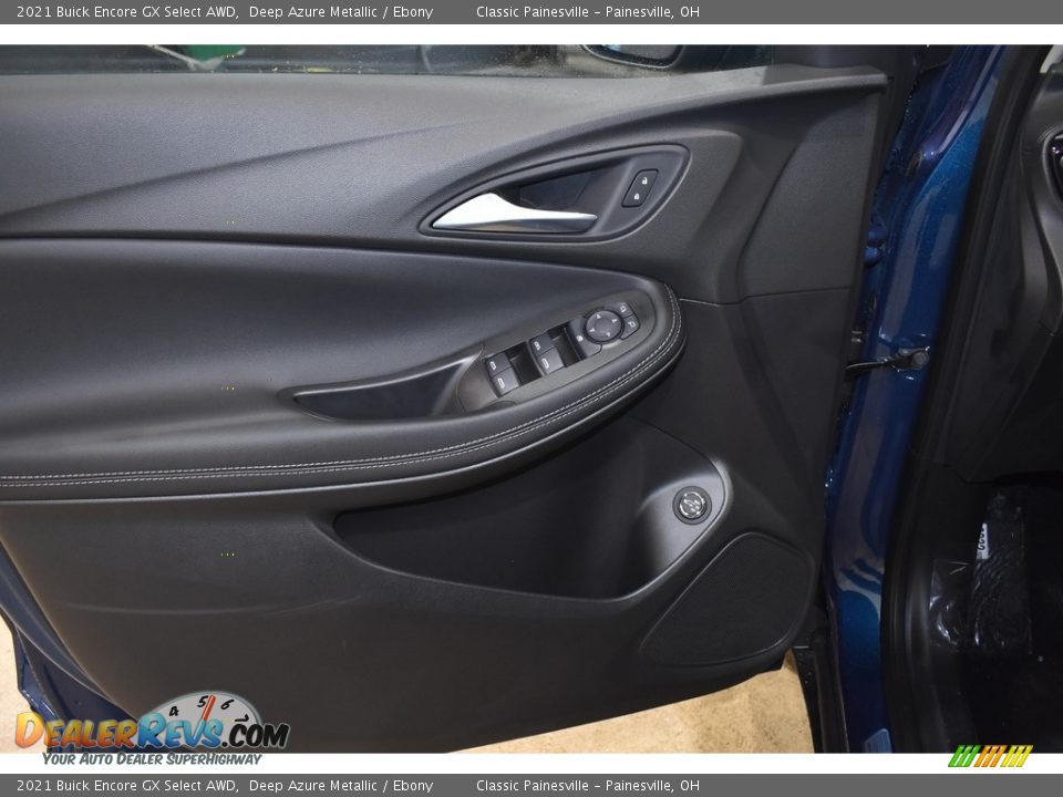 2021 Buick Encore GX Select AWD Deep Azure Metallic / Ebony Photo #9
