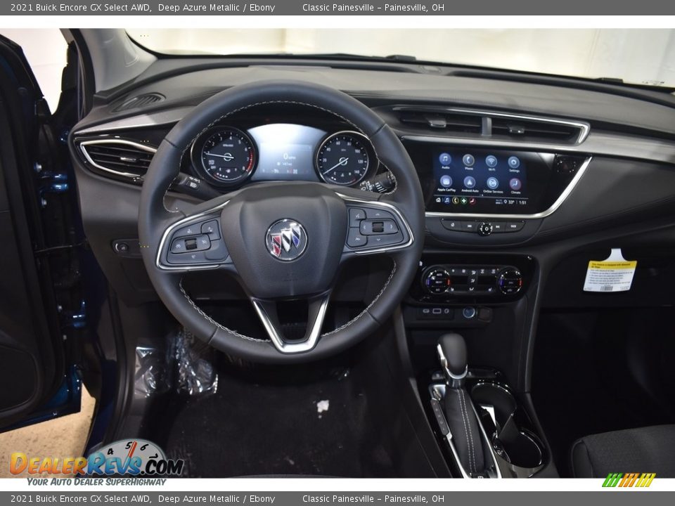 2021 Buick Encore GX Select AWD Deep Azure Metallic / Ebony Photo #10