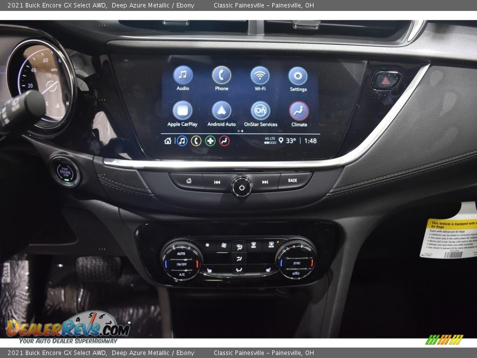 2021 Buick Encore GX Select AWD Deep Azure Metallic / Ebony Photo #11