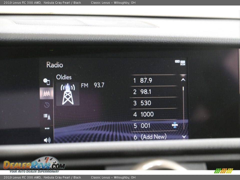 Audio System of 2019 Lexus RC 300 AWD Photo #12