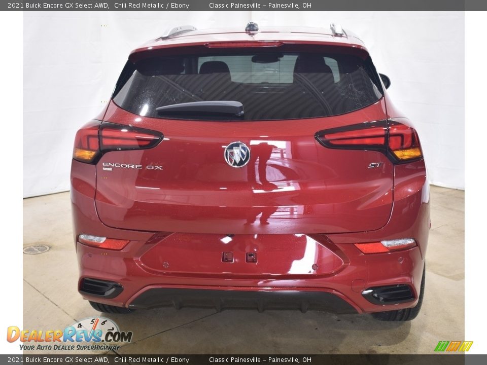 2021 Buick Encore GX Select AWD Chili Red Metallic / Ebony Photo #3
