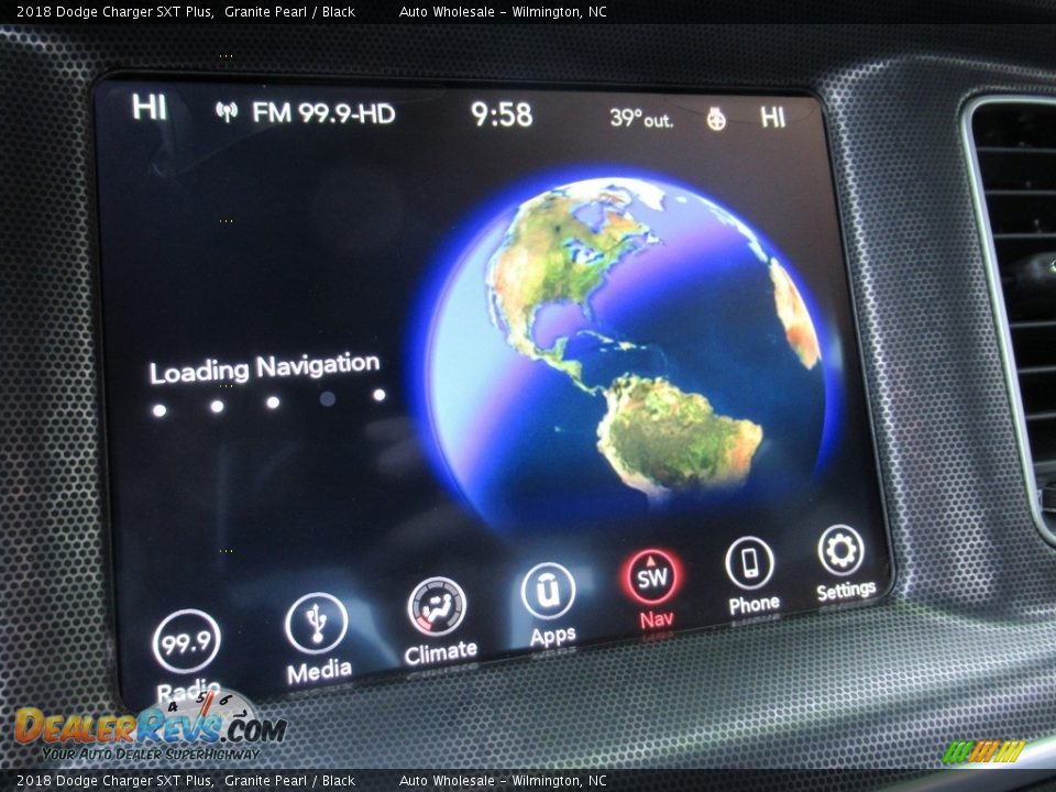 2018 Dodge Charger SXT Plus Granite Pearl / Black Photo #17