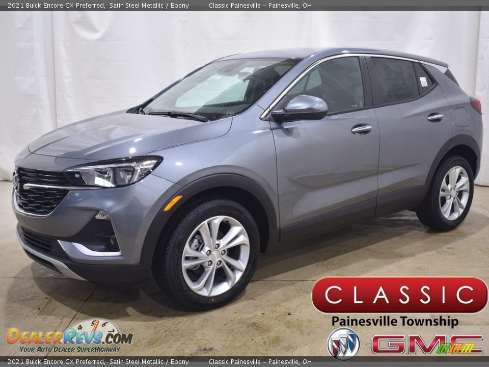 2021 Buick Encore GX Preferred Satin Steel Metallic / Ebony Photo #1