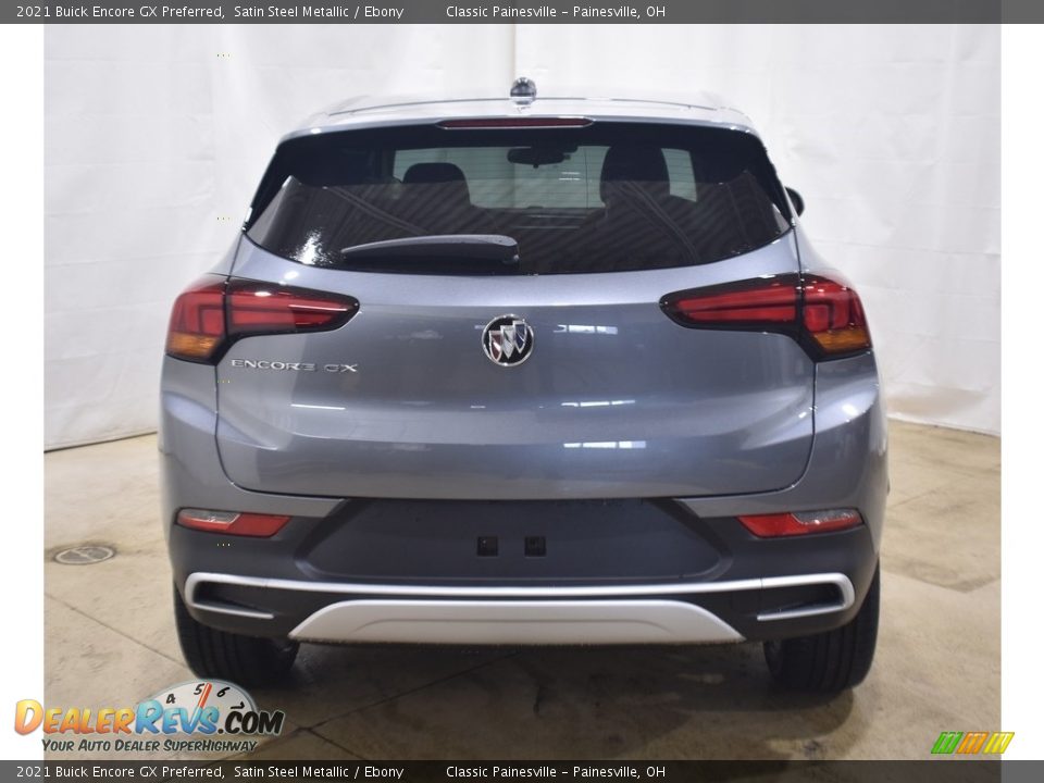 2021 Buick Encore GX Preferred Satin Steel Metallic / Ebony Photo #3