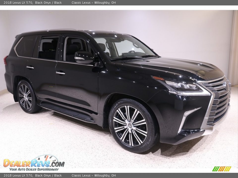 2018 Lexus LX 570 Black Onyx / Black Photo #1