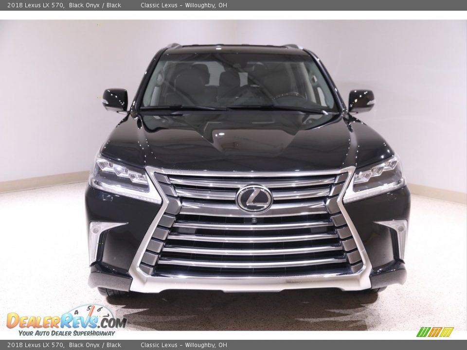 2018 Lexus LX 570 Black Onyx / Black Photo #2