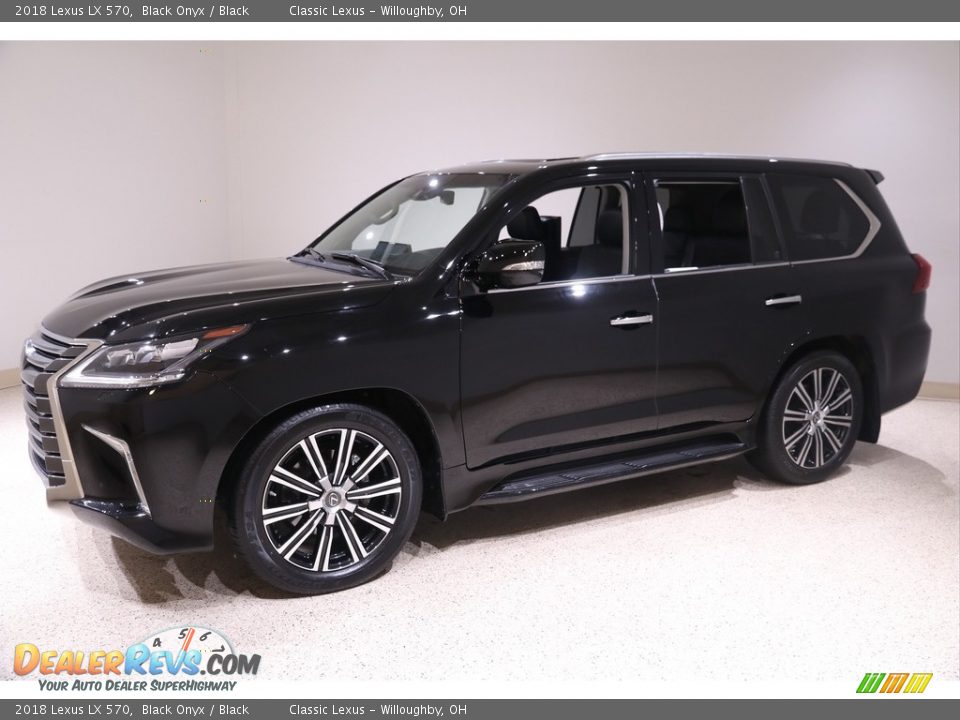 2018 Lexus LX 570 Black Onyx / Black Photo #3