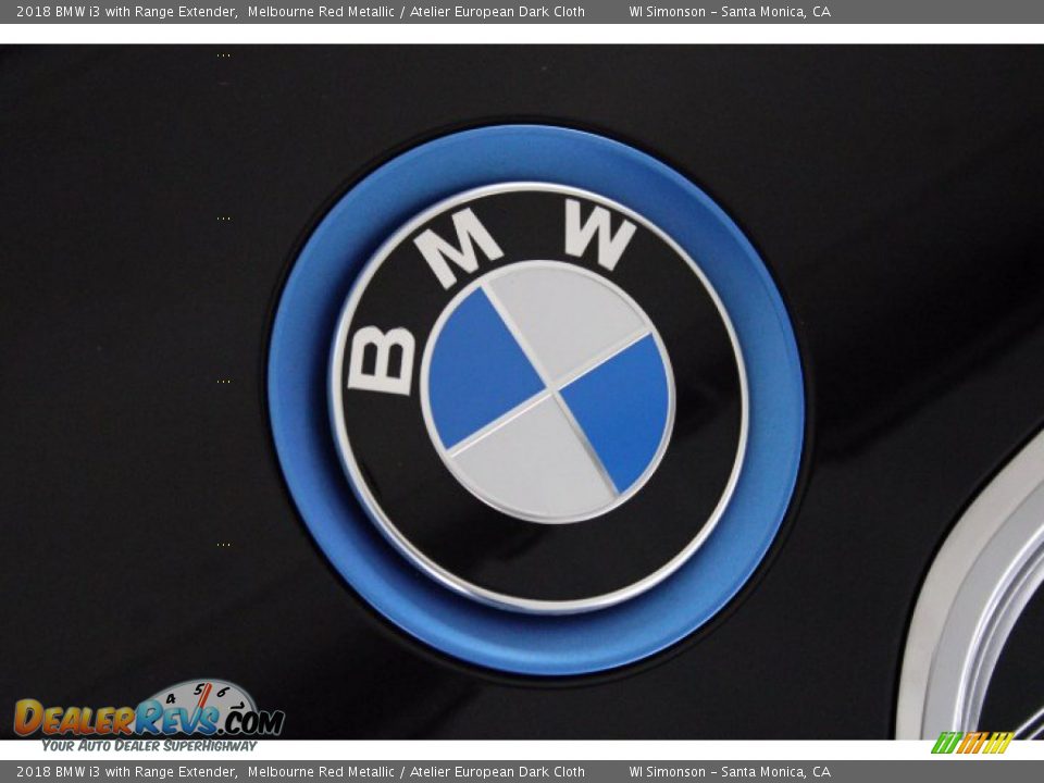 2018 BMW i3 with Range Extender Melbourne Red Metallic / Atelier European Dark Cloth Photo #32