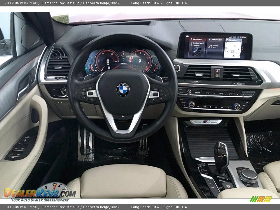 Dashboard of 2019 BMW X4 M40i Photo #4