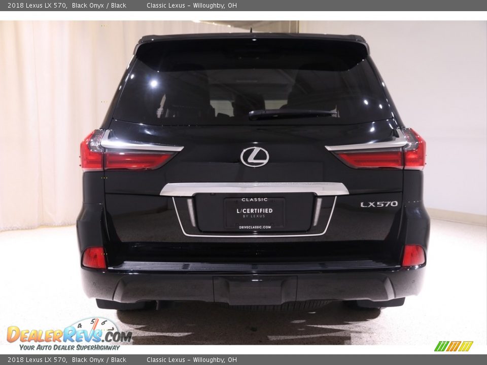 2018 Lexus LX 570 Black Onyx / Black Photo #33