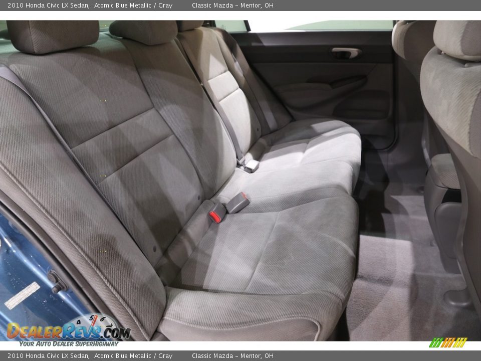 2010 Honda Civic LX Sedan Atomic Blue Metallic / Gray Photo #14