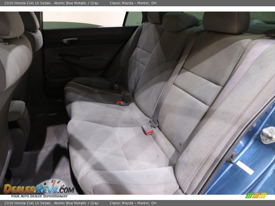 2010 Honda Civic LX Sedan Atomic Blue Metallic / Gray Photo #15
