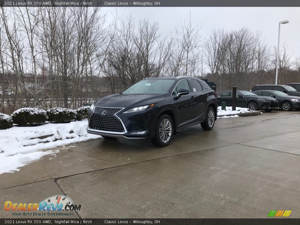 2021 Lexus RX 350 AWD Nightfall Mica / Birch Photo #1