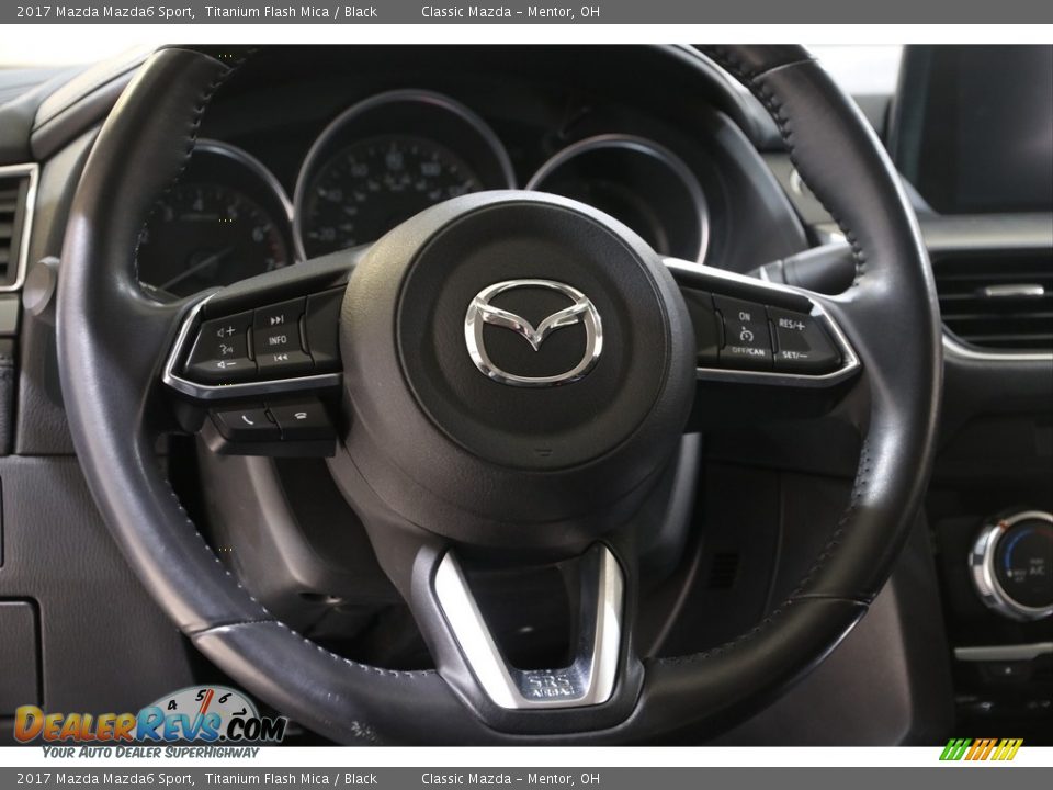 2017 Mazda Mazda6 Sport Titanium Flash Mica / Black Photo #7