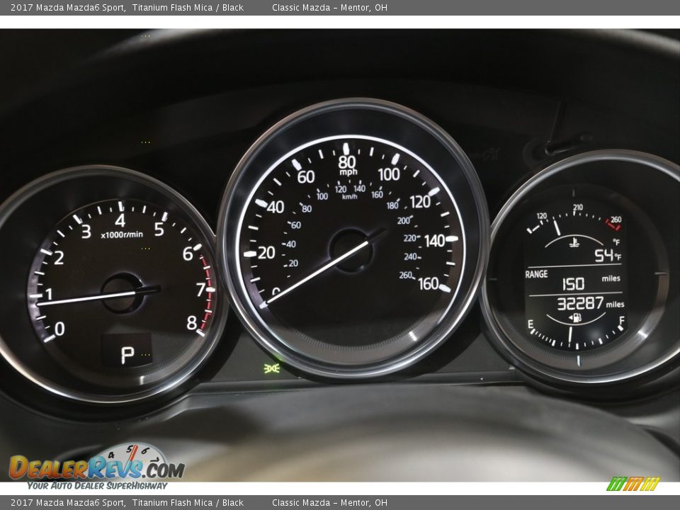 2017 Mazda Mazda6 Sport Titanium Flash Mica / Black Photo #8