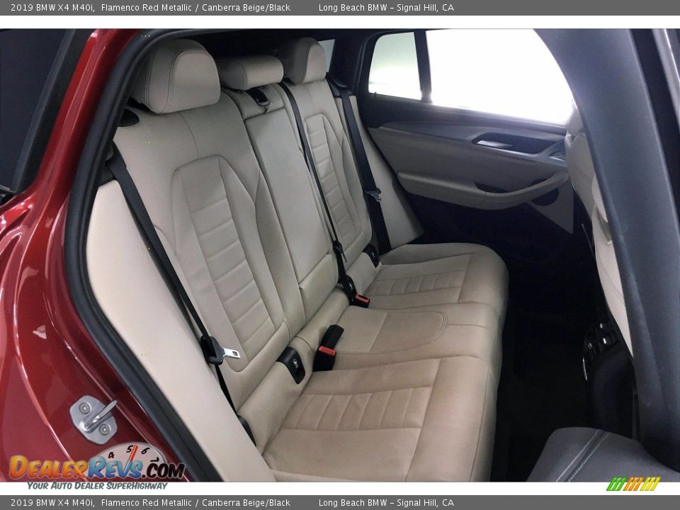 Rear Seat of 2019 BMW X4 M40i Photo #29