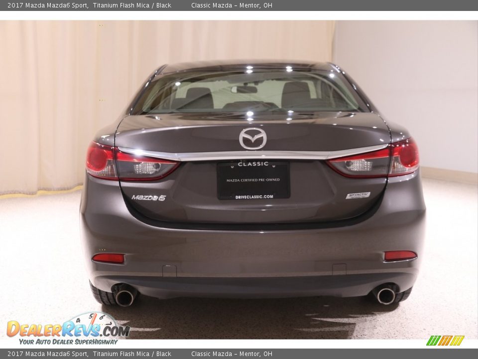 2017 Mazda Mazda6 Sport Titanium Flash Mica / Black Photo #16