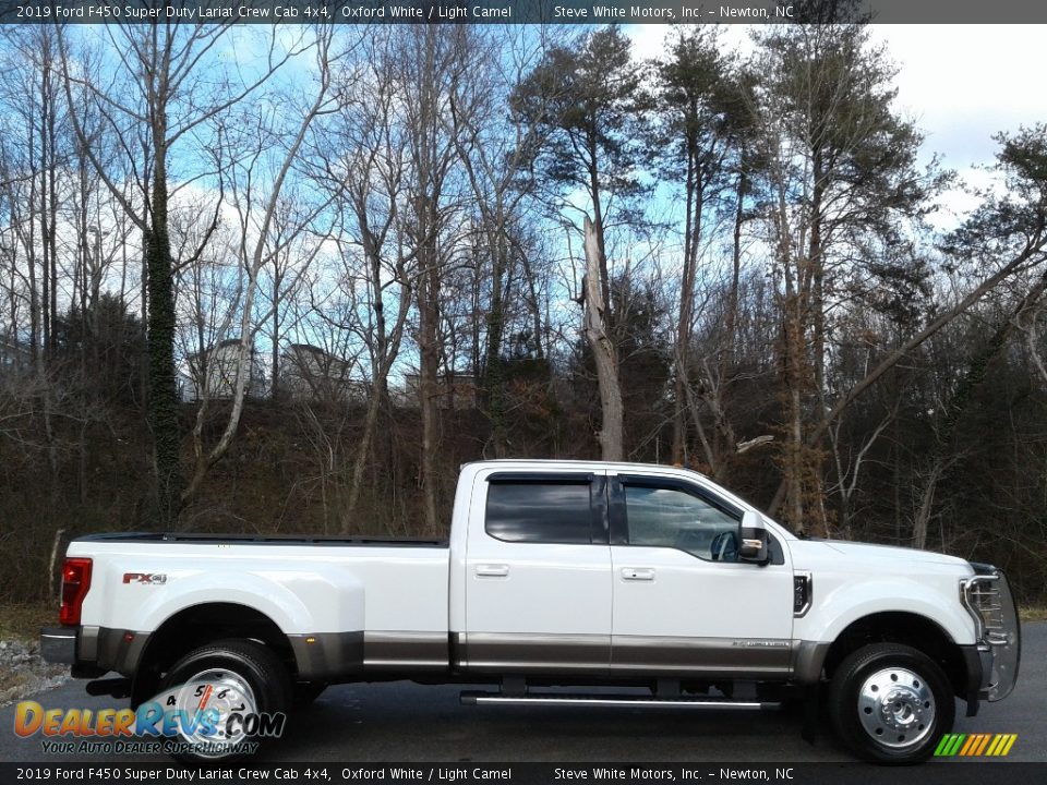 Oxford White 2019 Ford F450 Super Duty Lariat Crew Cab 4x4 Photo #5