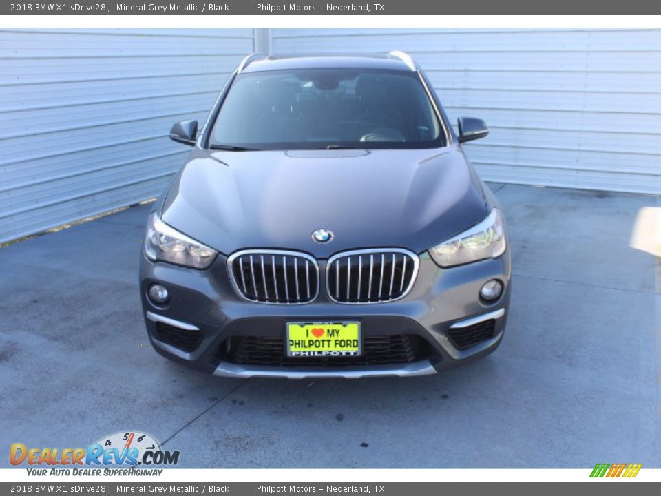 2018 BMW X1 sDrive28i Mineral Grey Metallic / Black Photo #3