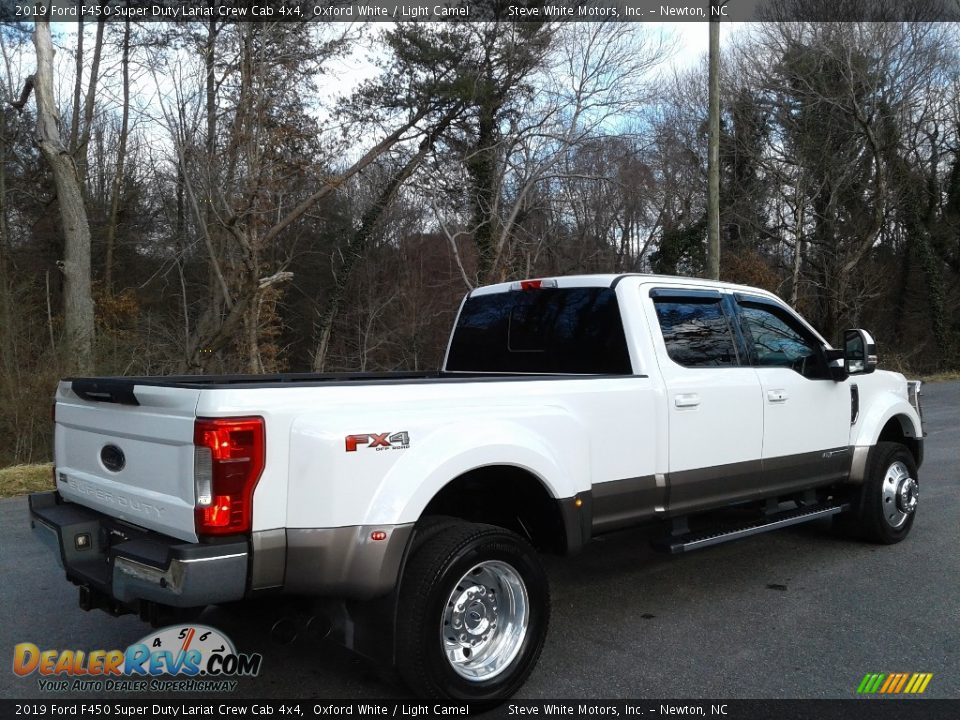 Oxford White 2019 Ford F450 Super Duty Lariat Crew Cab 4x4 Photo #6