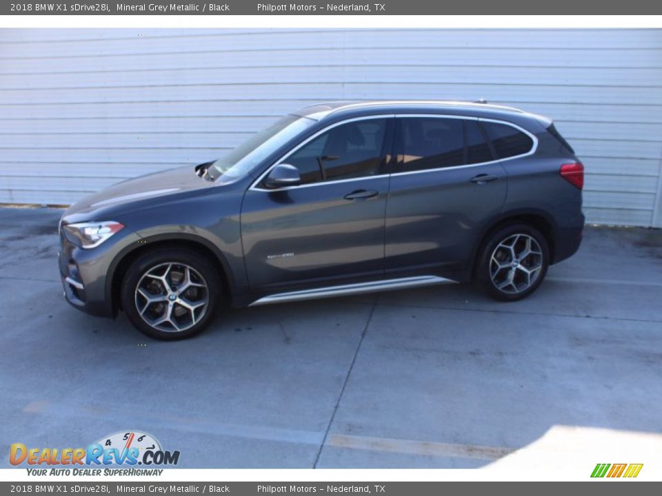 2018 BMW X1 sDrive28i Mineral Grey Metallic / Black Photo #5
