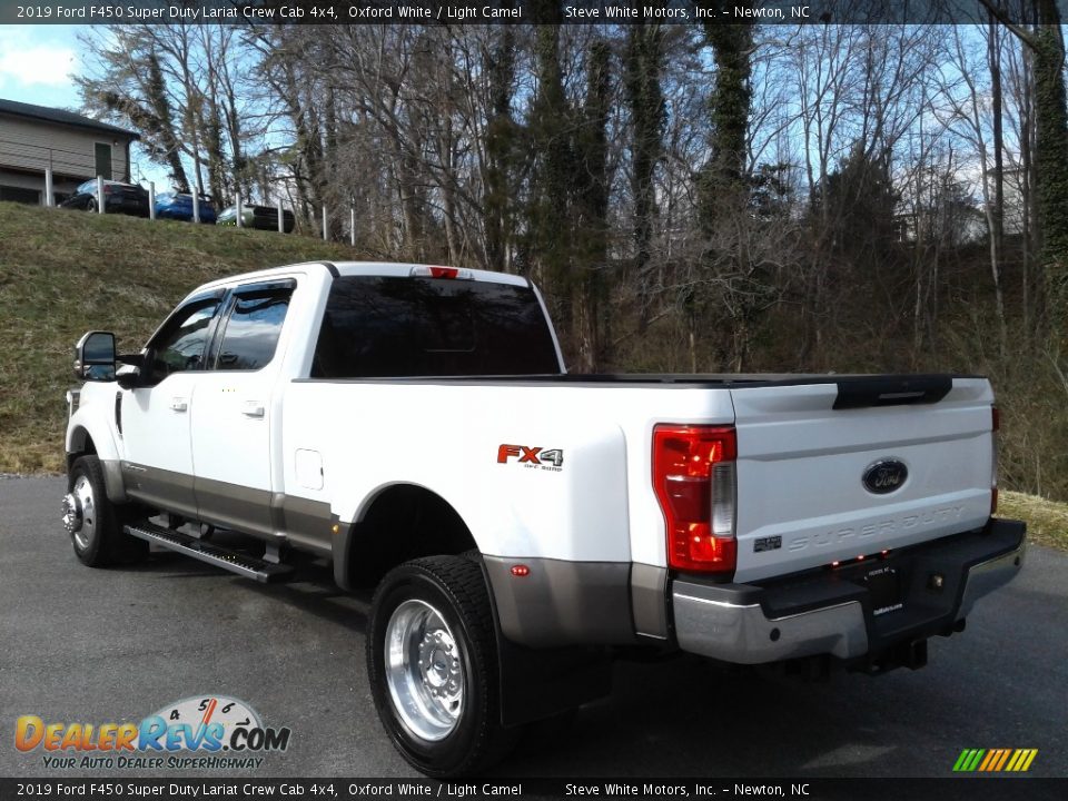 Oxford White 2019 Ford F450 Super Duty Lariat Crew Cab 4x4 Photo #10