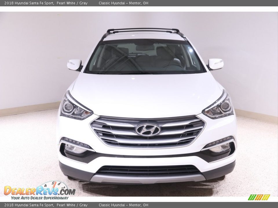 2018 Hyundai Santa Fe Sport Pearl White / Gray Photo #2