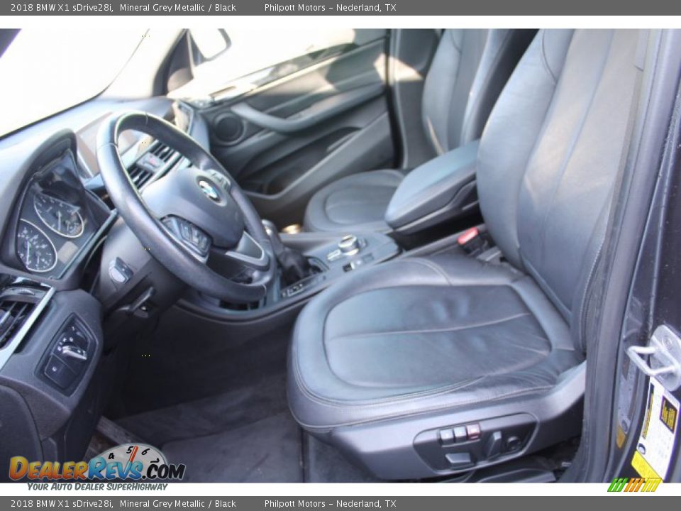 2018 BMW X1 sDrive28i Mineral Grey Metallic / Black Photo #11