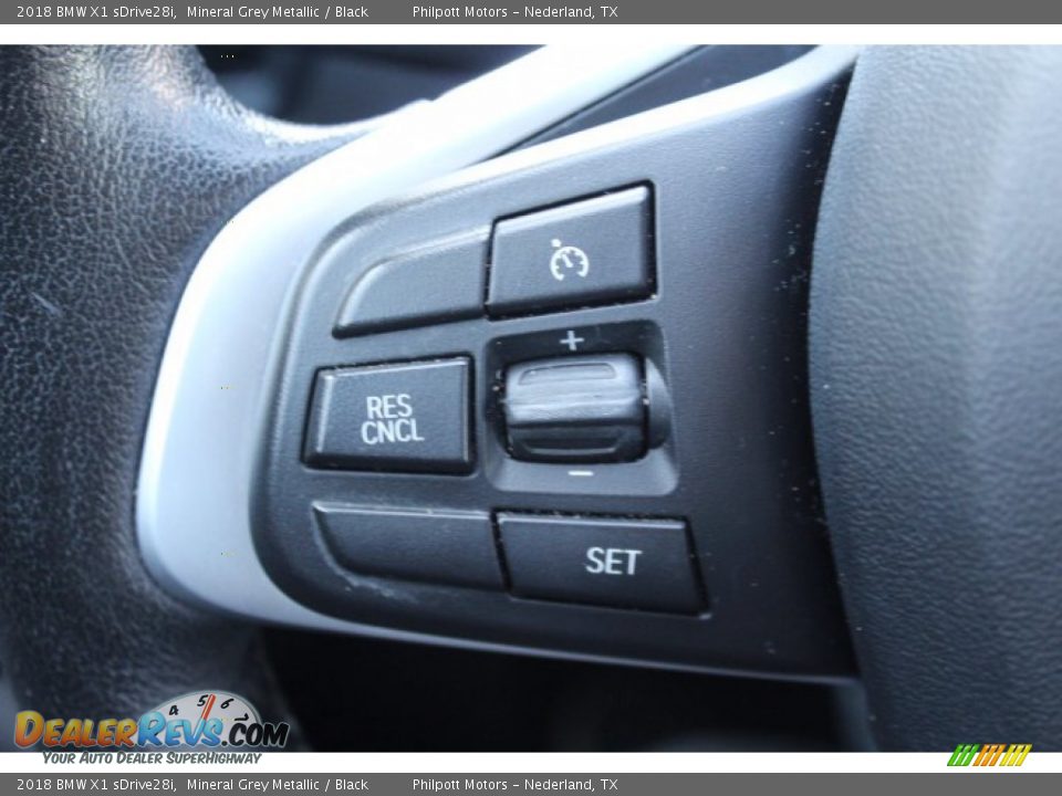 2018 BMW X1 sDrive28i Mineral Grey Metallic / Black Photo #12