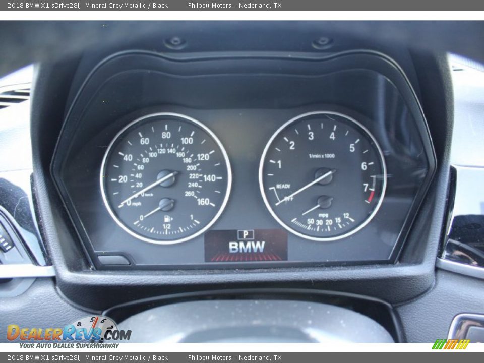 2018 BMW X1 sDrive28i Mineral Grey Metallic / Black Photo #14