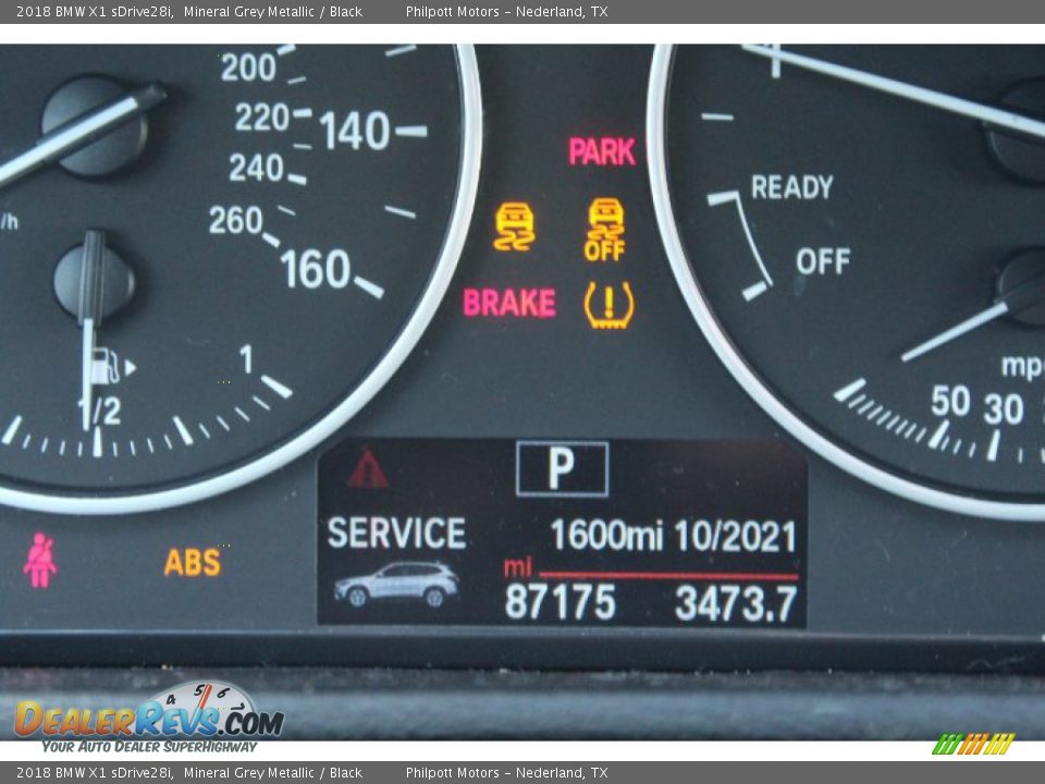 2018 BMW X1 sDrive28i Mineral Grey Metallic / Black Photo #15