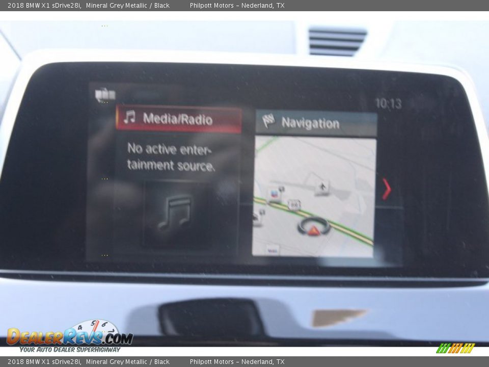 2018 BMW X1 sDrive28i Mineral Grey Metallic / Black Photo #16