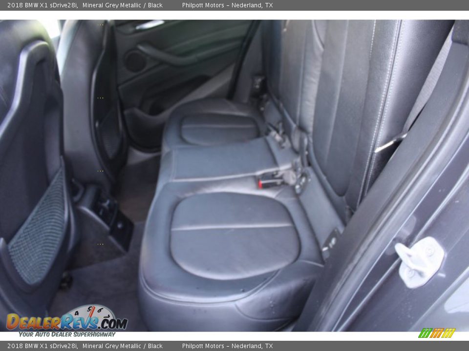 2018 BMW X1 sDrive28i Mineral Grey Metallic / Black Photo #21