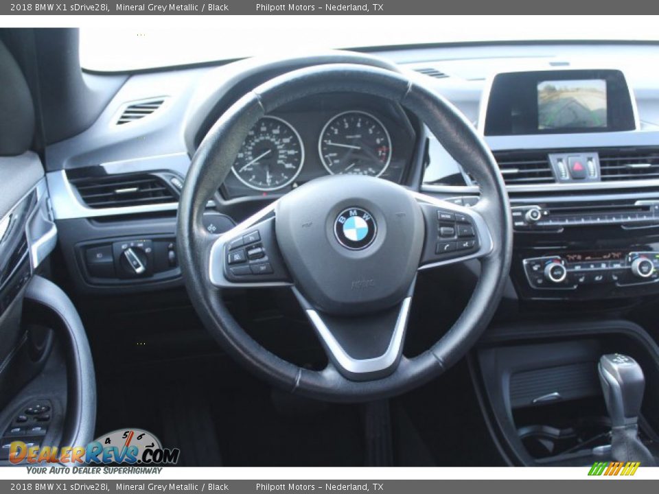 2018 BMW X1 sDrive28i Mineral Grey Metallic / Black Photo #23