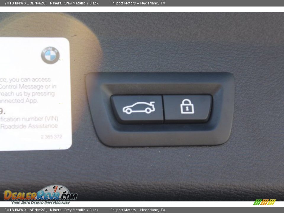 2018 BMW X1 sDrive28i Mineral Grey Metallic / Black Photo #25