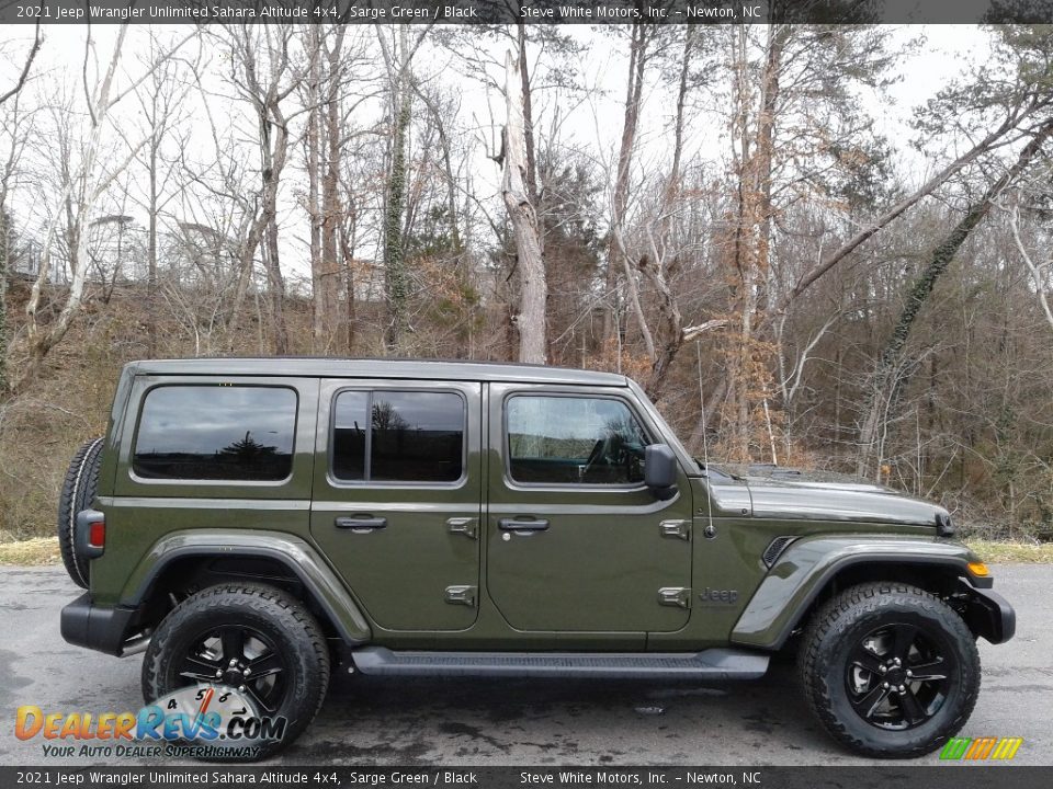 Sarge Green 2021 Jeep Wrangler Unlimited Sahara Altitude 4x4 Photo #5