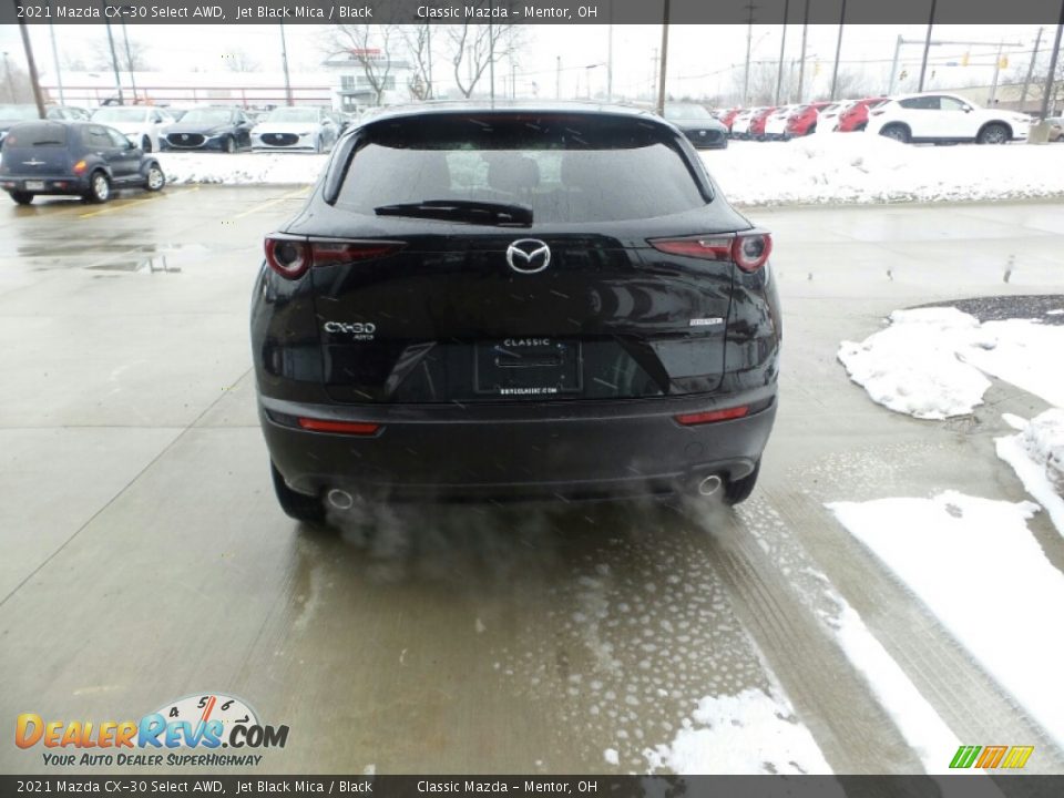 2021 Mazda CX-30 Select AWD Jet Black Mica / Black Photo #6
