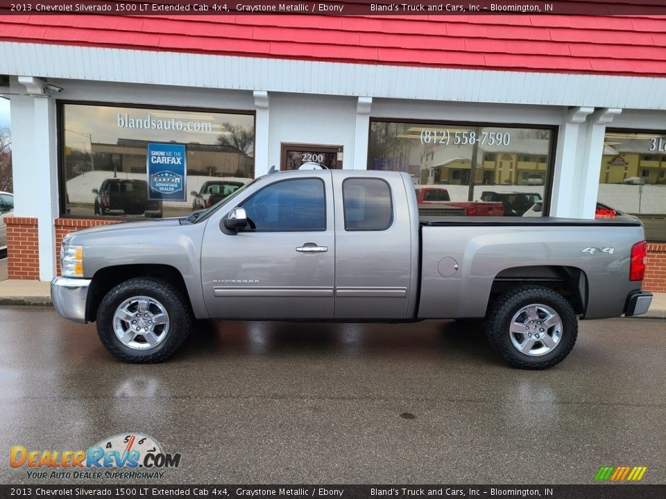 2013 Chevrolet Silverado 1500 LT Extended Cab 4x4 Graystone Metallic / Ebony Photo #1