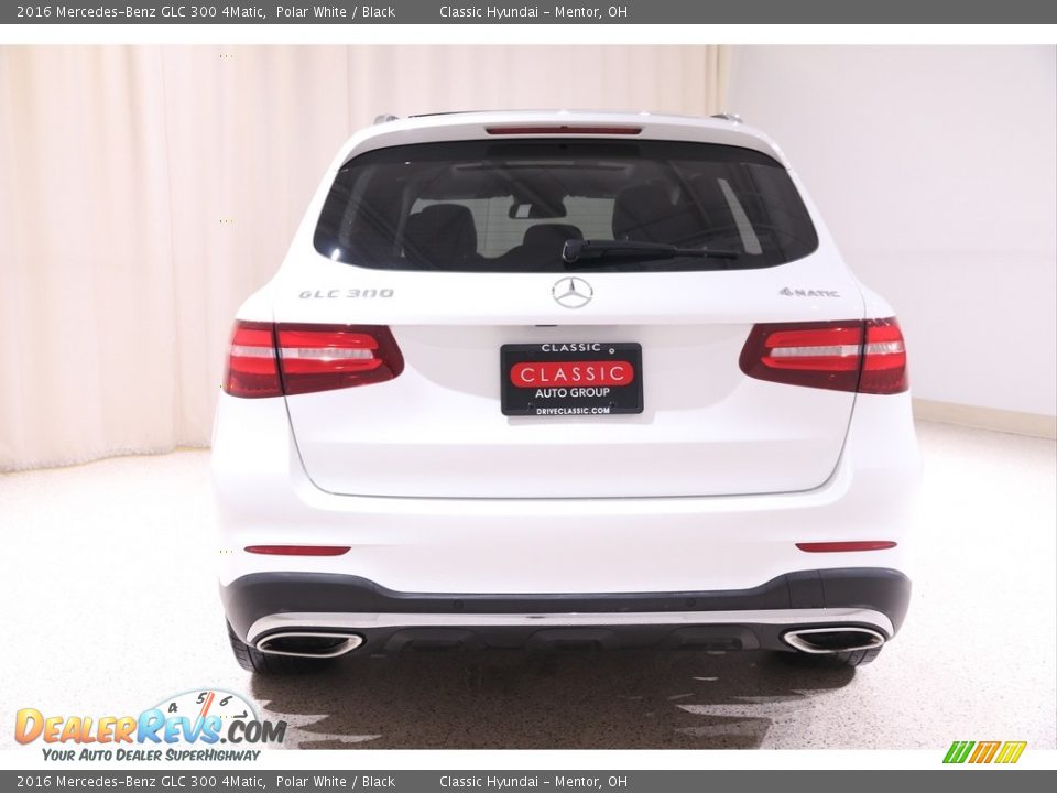 2016 Mercedes-Benz GLC 300 4Matic Polar White / Black Photo #22