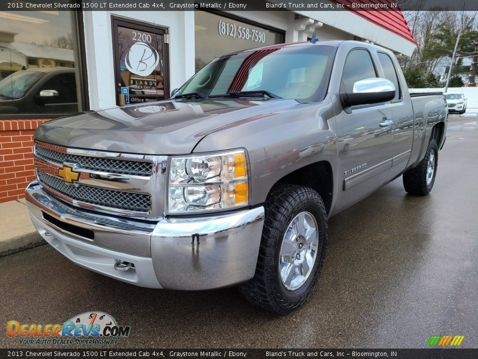 2013 Chevrolet Silverado 1500 LT Extended Cab 4x4 Graystone Metallic / Ebony Photo #2