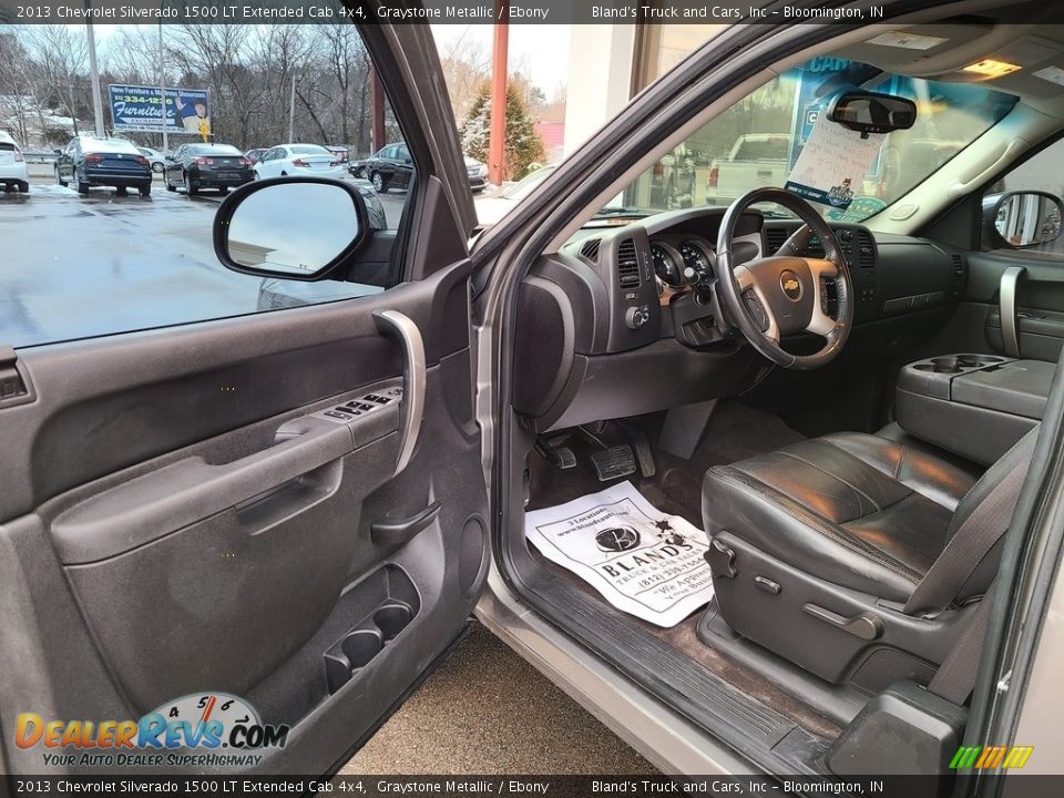 2013 Chevrolet Silverado 1500 LT Extended Cab 4x4 Graystone Metallic / Ebony Photo #3