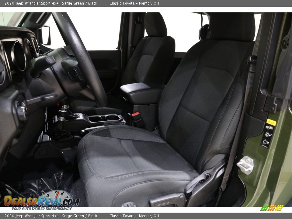 2020 Jeep Wrangler Sport 4x4 Sarge Green / Black Photo #5