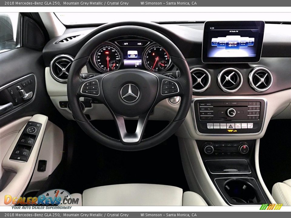 2018 Mercedes-Benz GLA 250 Mountain Grey Metallic / Crystal Grey Photo #4