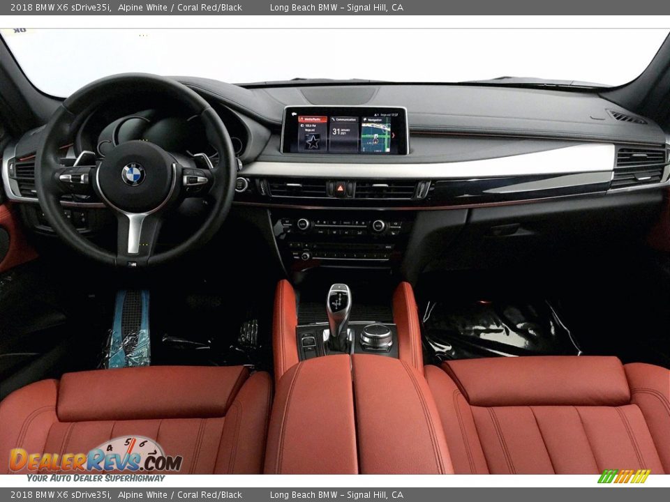 Dashboard of 2018 BMW X6 sDrive35i Photo #15