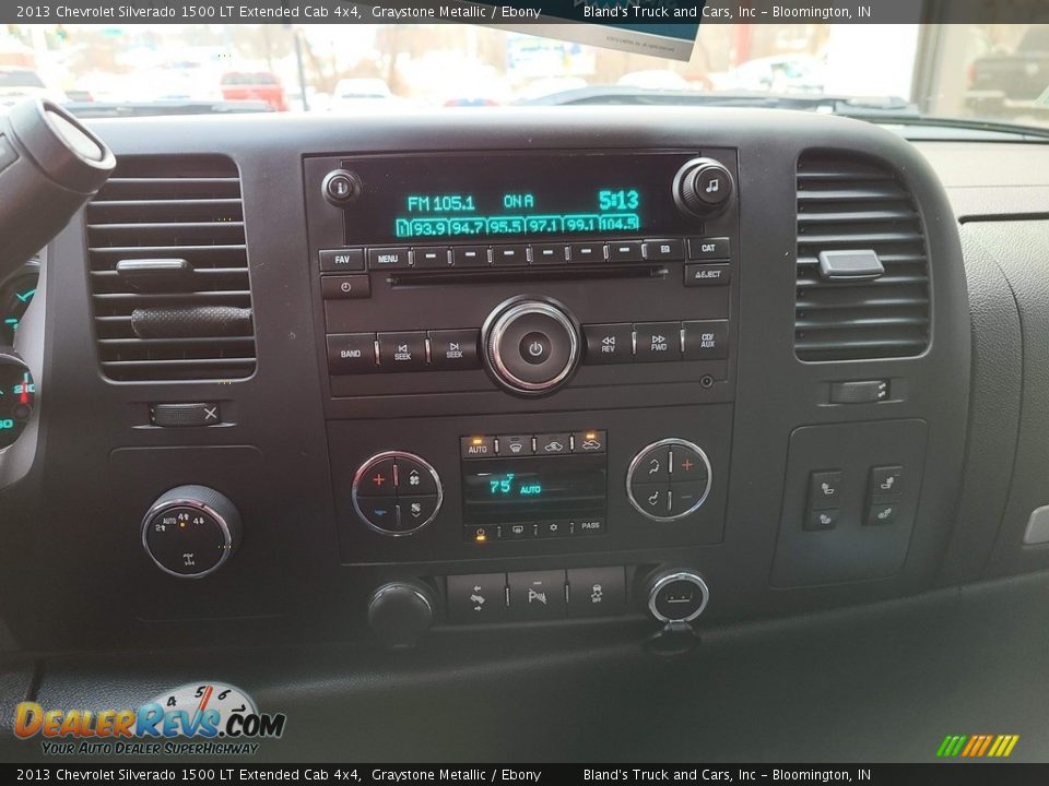 2013 Chevrolet Silverado 1500 LT Extended Cab 4x4 Graystone Metallic / Ebony Photo #17